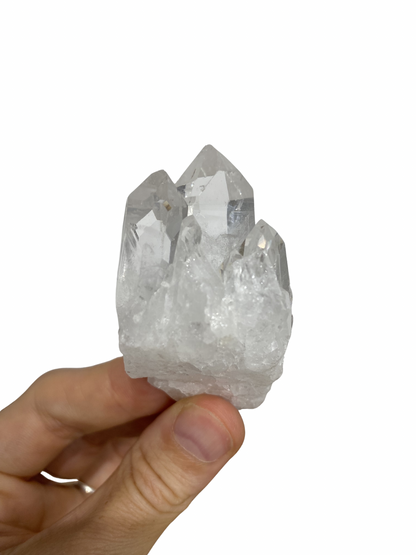 Rock crystal cluster