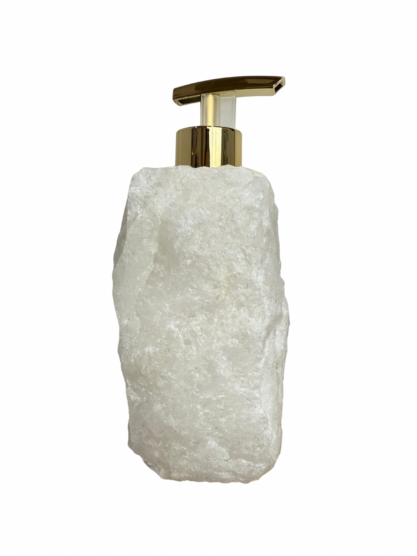 Zeeppomp van Bergkristal goud 3