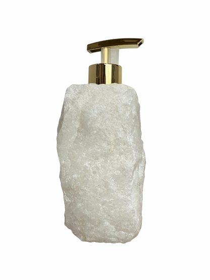 Zeeppomp van Bergkristal goud 3