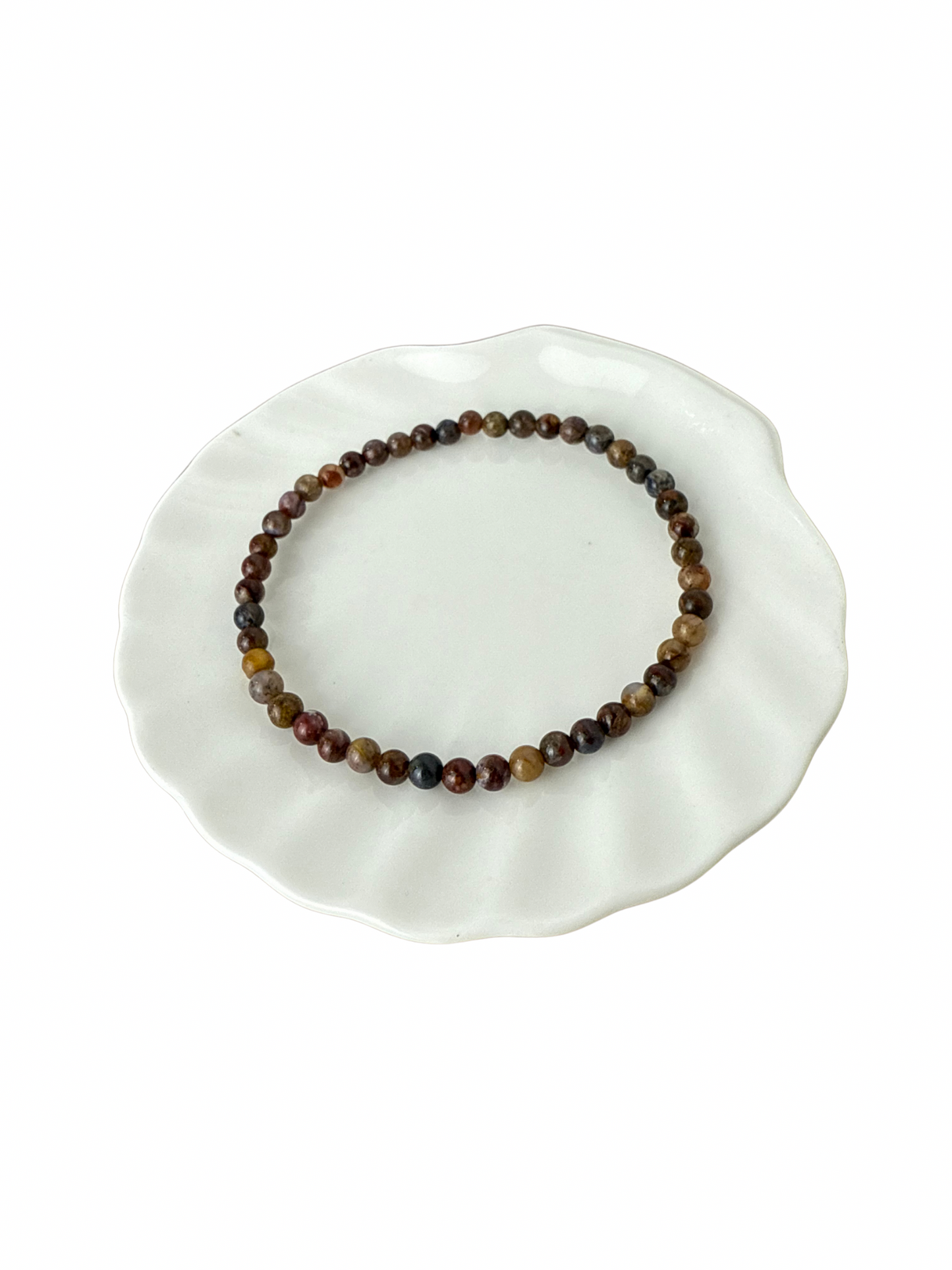 Apatite bracelet ball 6 mm