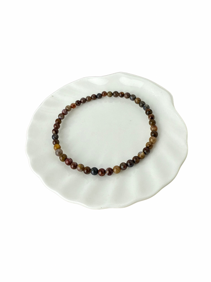 Apatite bracelet ball 6 mm