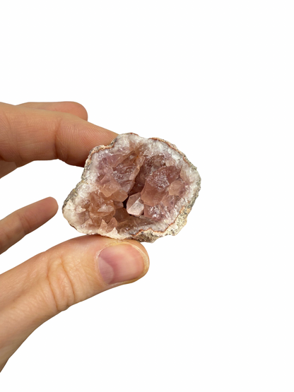 Roze Amethist geode uit Patagonië 2