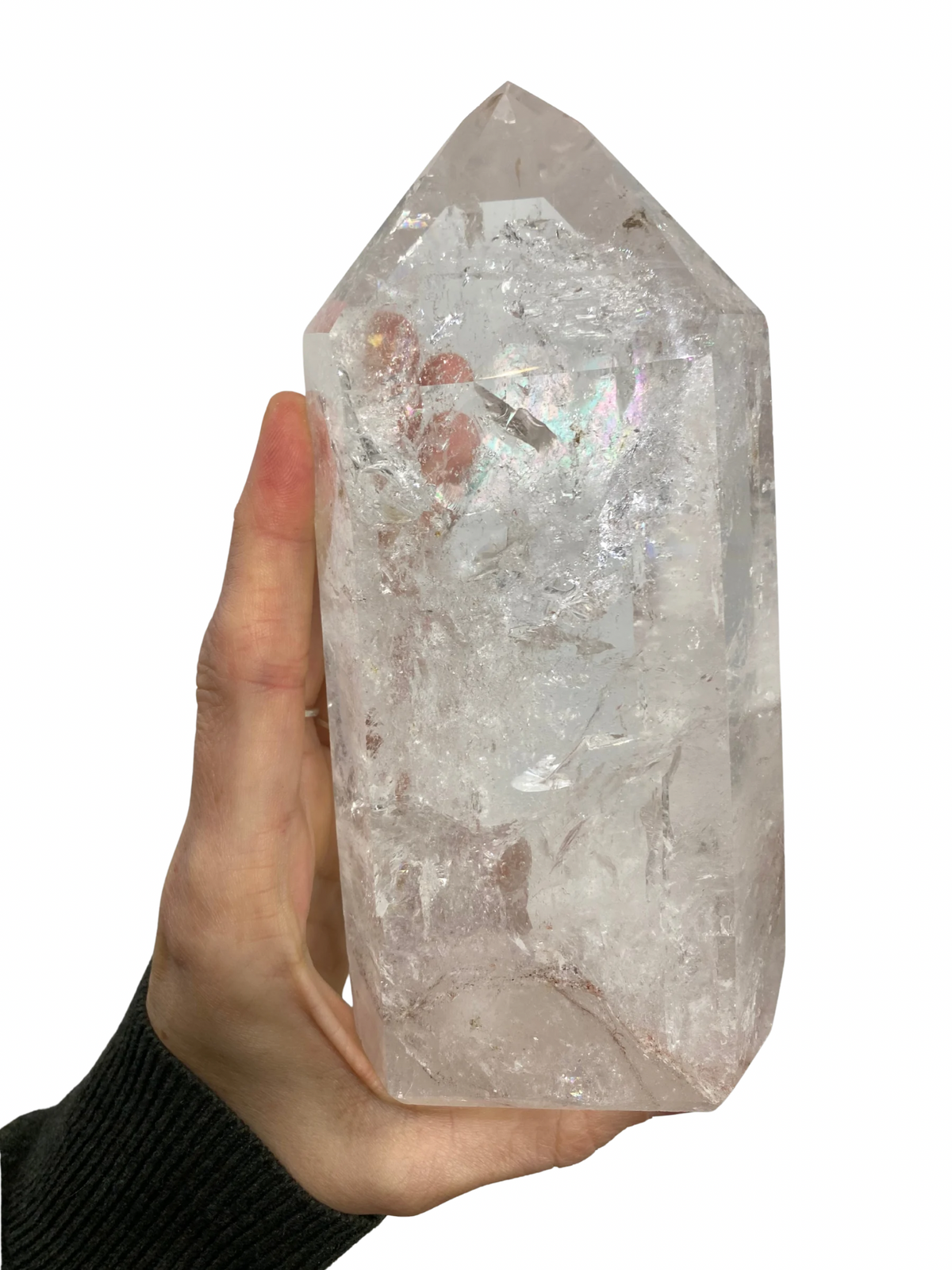 Bergkristal toren AA kwaliteit 1 (Brazilië) | 1,1 kg