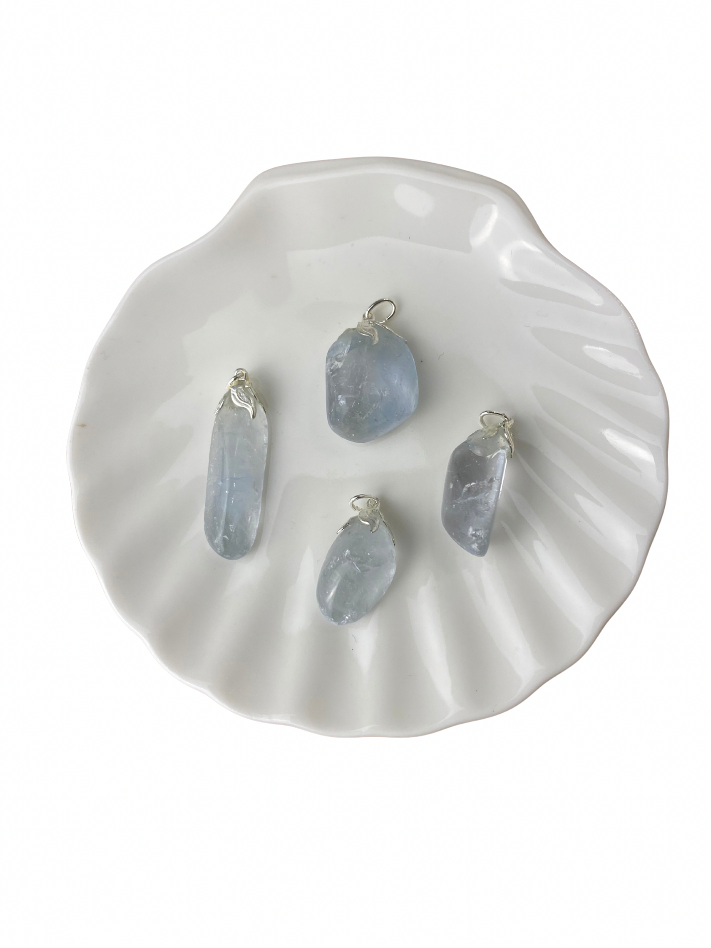 Celestien trommelsteen hanger