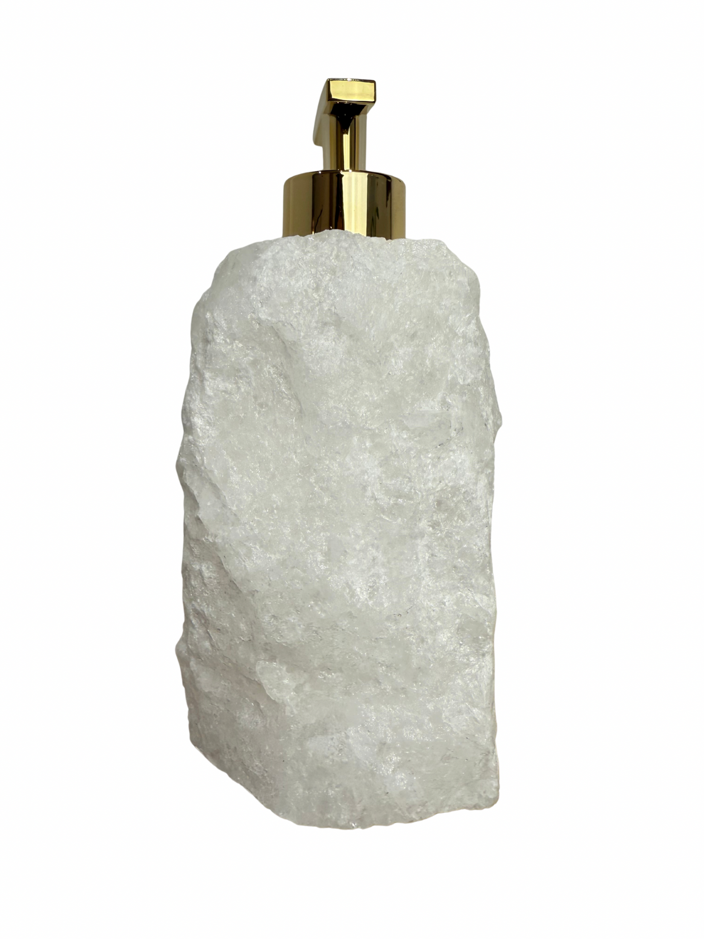 Zeeppomp van Bergkristal goud 8