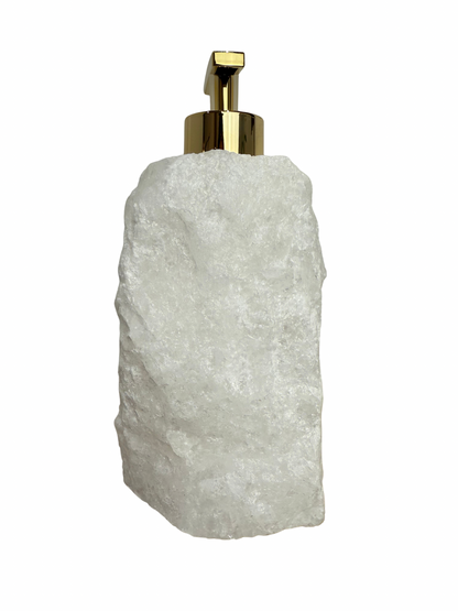 Zeeppomp van Bergkristal goud 8