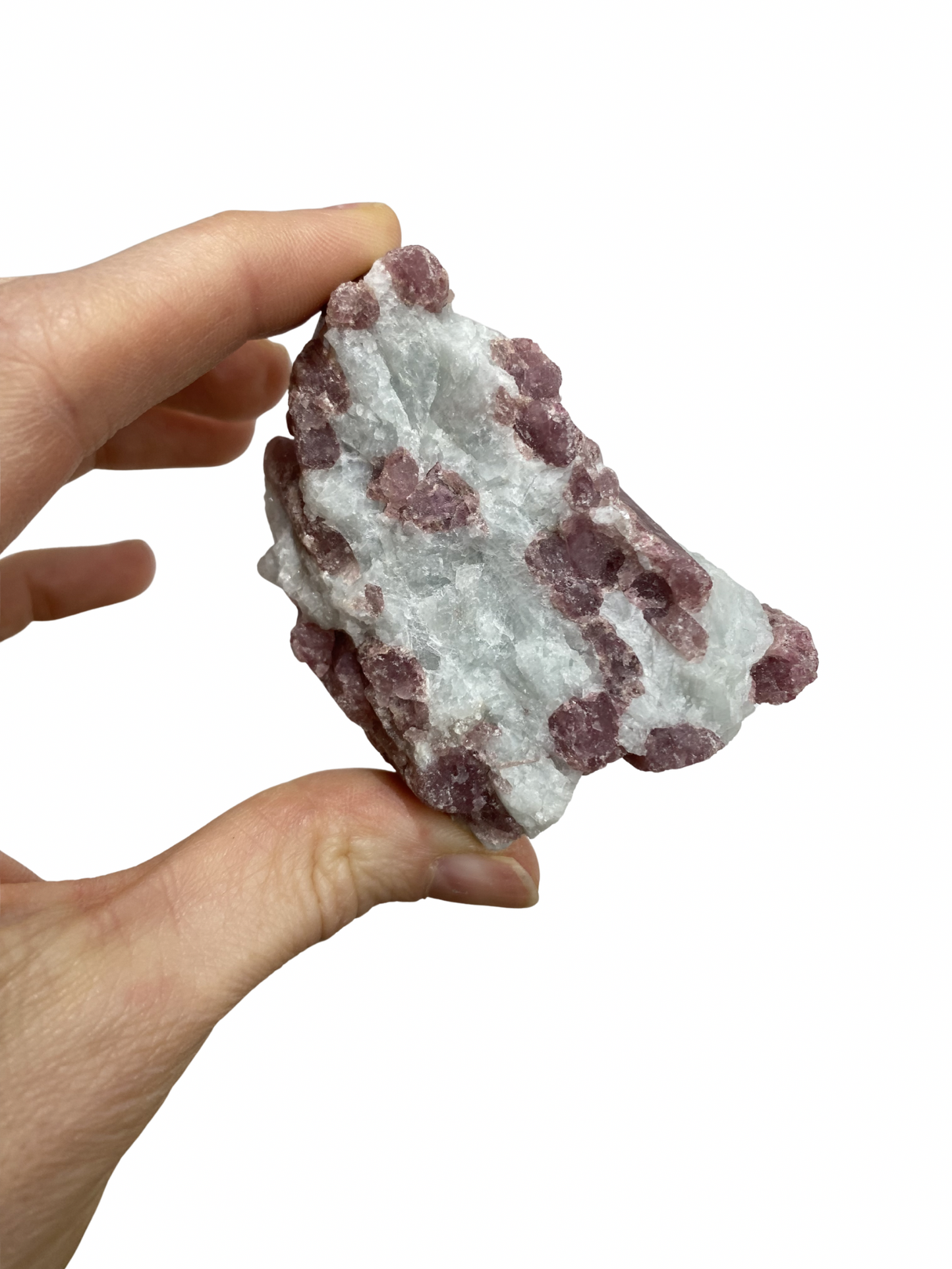 Ruwe Roze Toermalijn brok (Rubeliet) 1