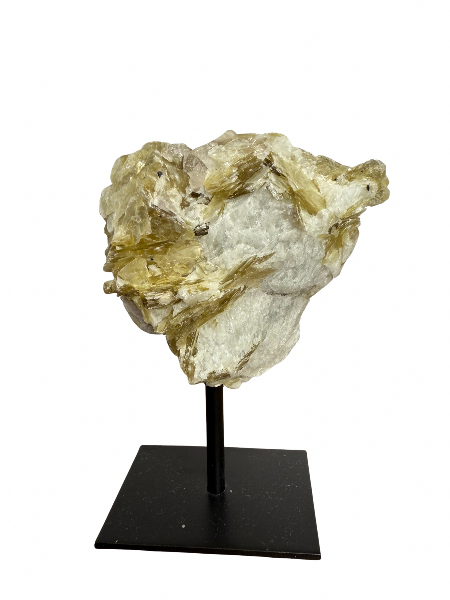 Gouden Mica op standaard