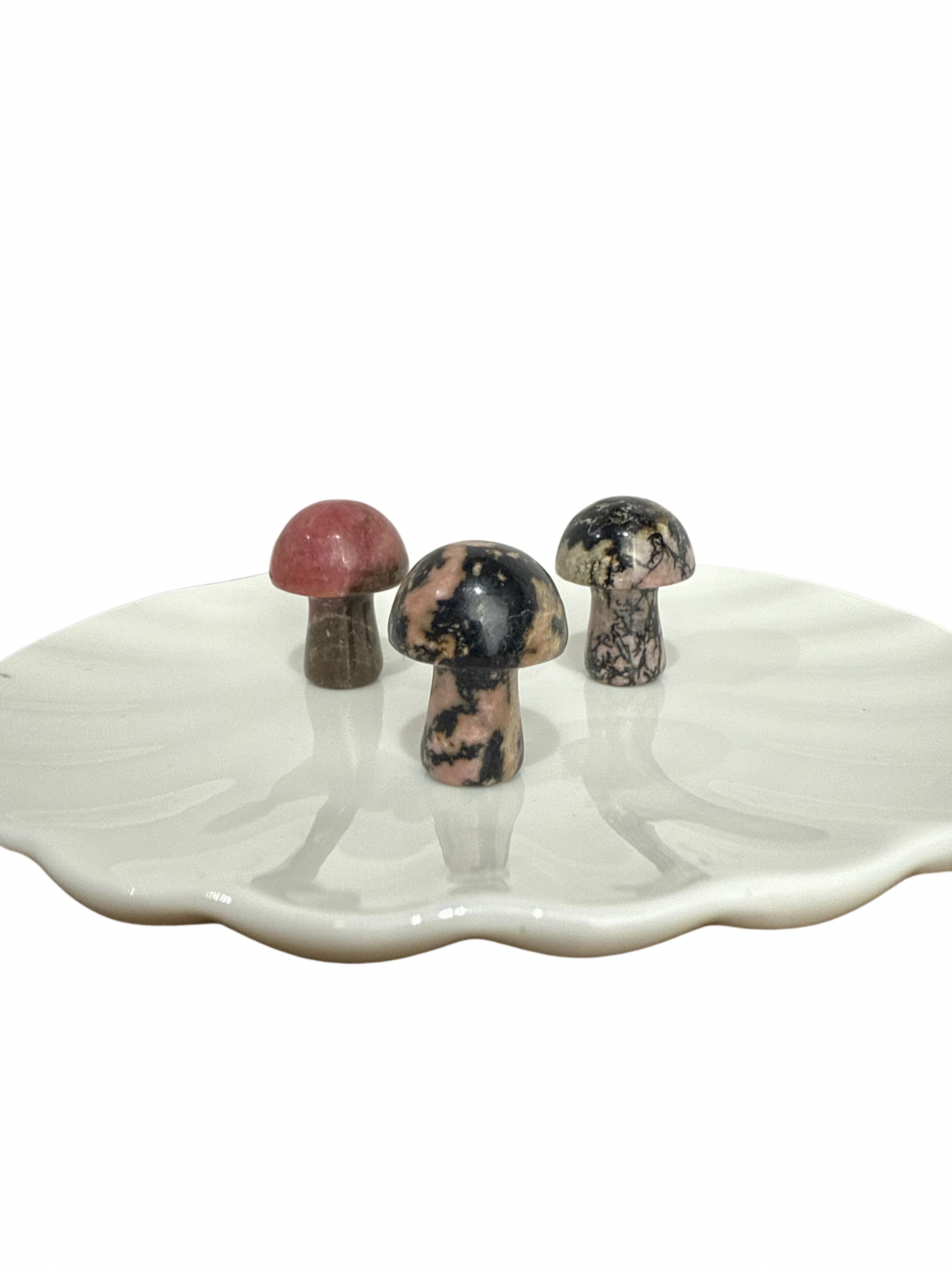 Rhodoniet mini paddenstoel