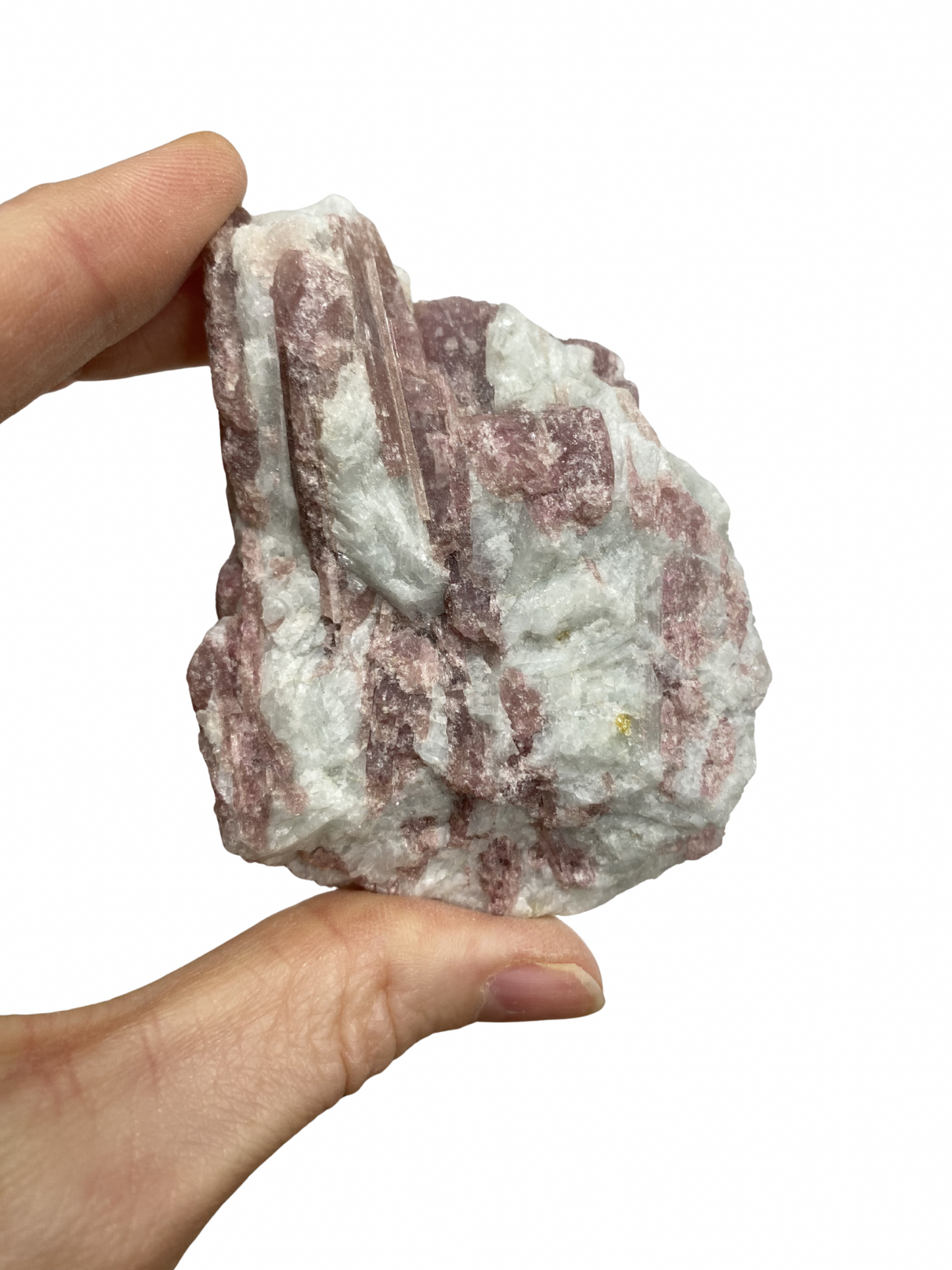 Ruwe Roze Toermalijn brok (Rubeliet) 2