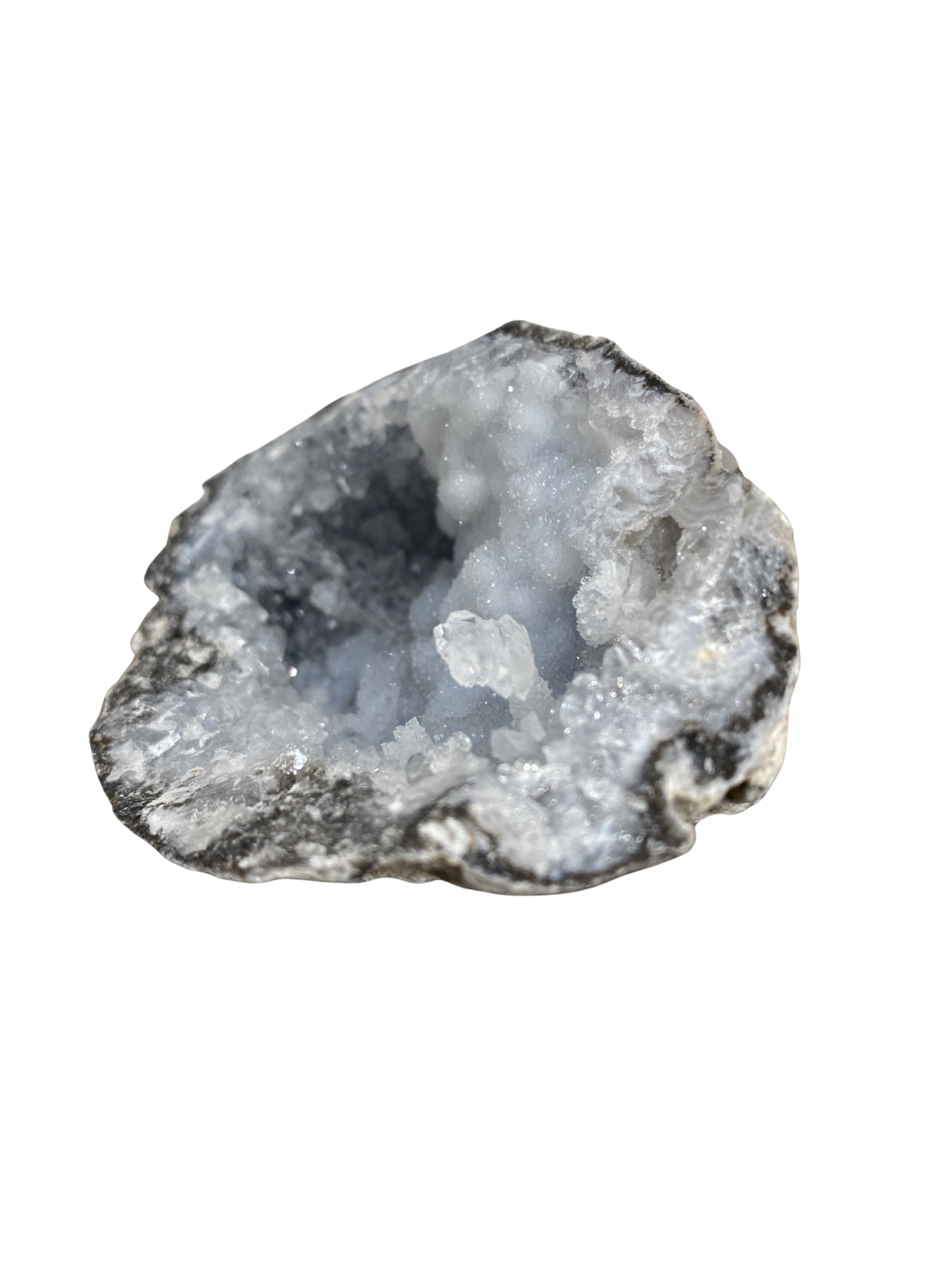 Blauwe Chalcedoon geode (Mexico) 2