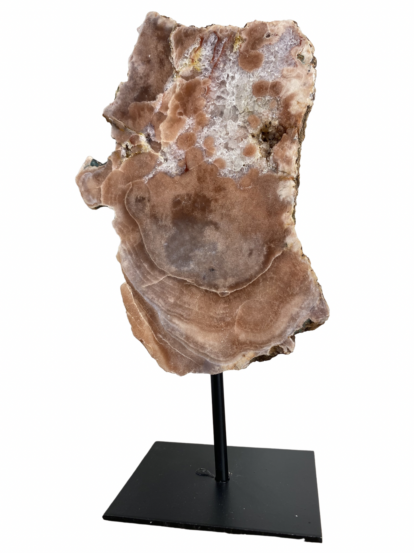 Roze Amethist (Chalcedoon) op standaard 2
