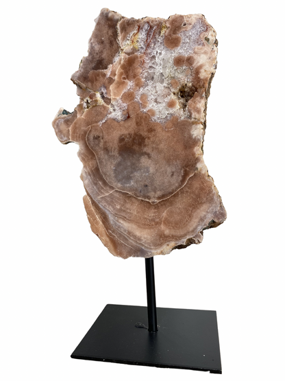 Roze Amethist (Chalcedoon) op standaard 2