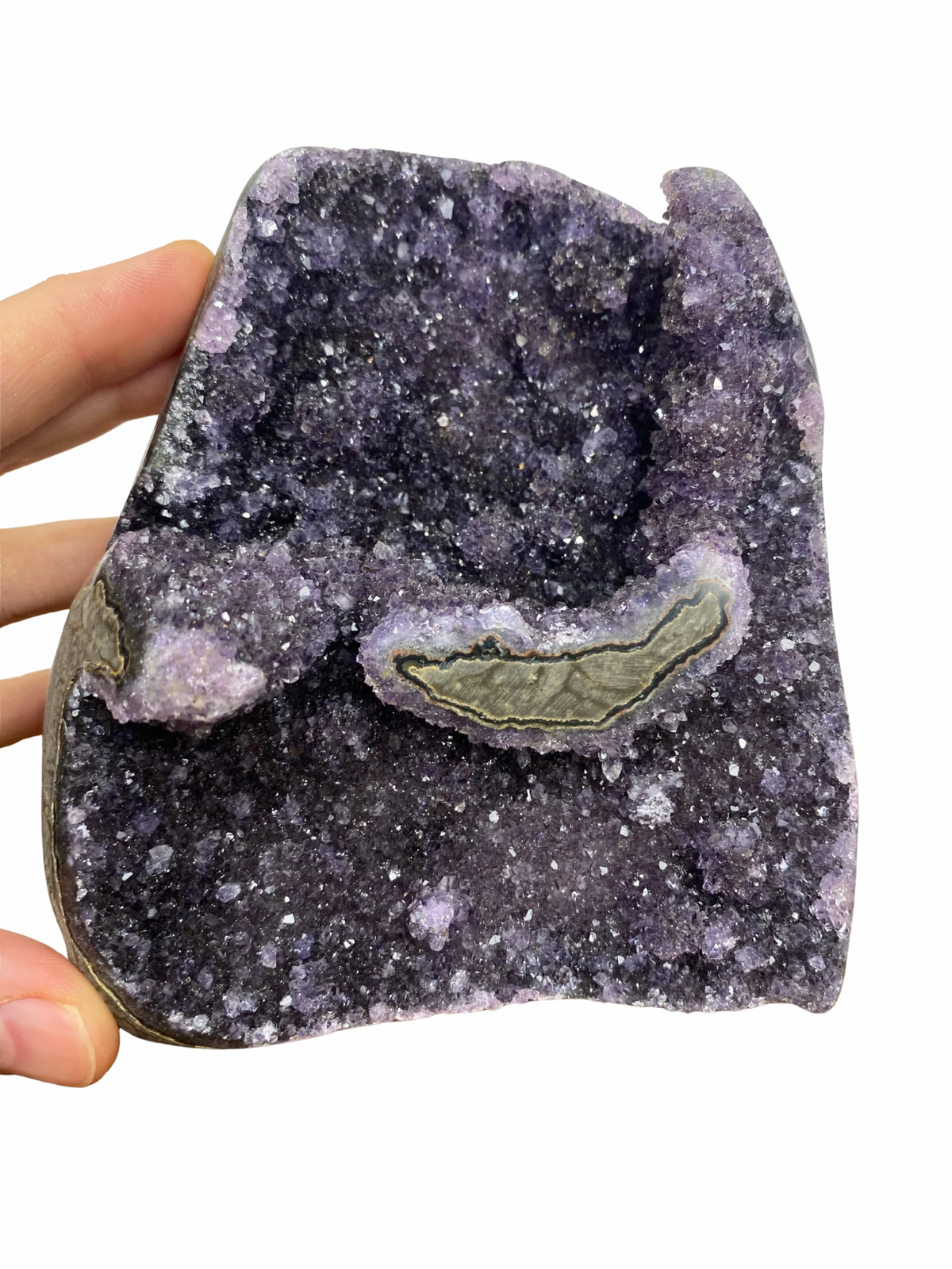 Galaxy Amethist op standvlak (Uruguay)