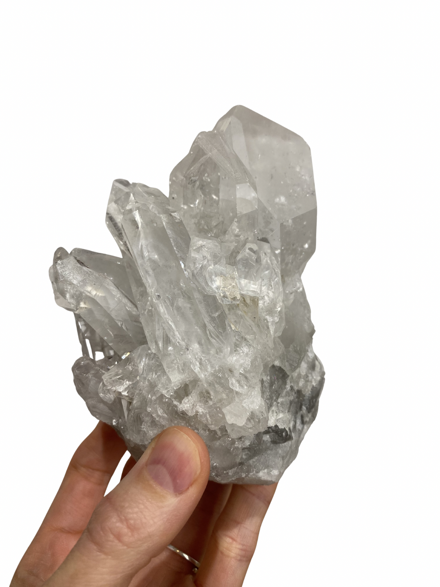 Bergkristal cluster