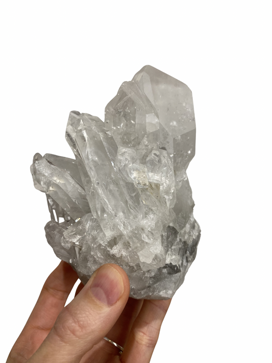 Bergkristal cluster