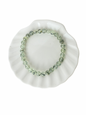 Prehnite bracelet ball 6 mm