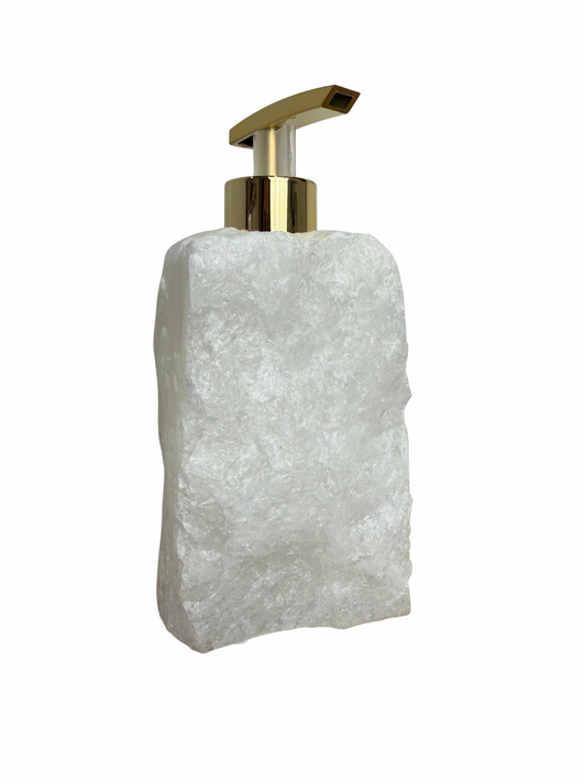 Zeeppomp van Bergkristal goud 6