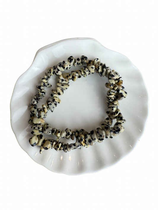 Dalmatiër Jaspis armband split