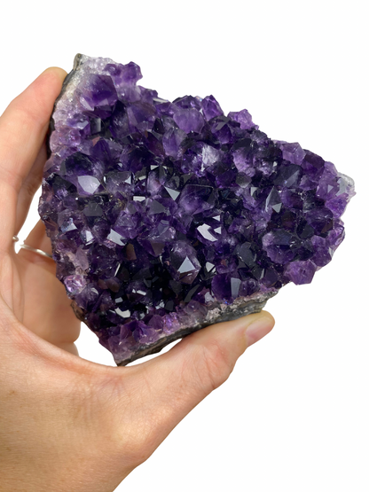 Galaxy Amethyst on stand