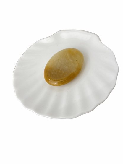 Aventurine worry stone