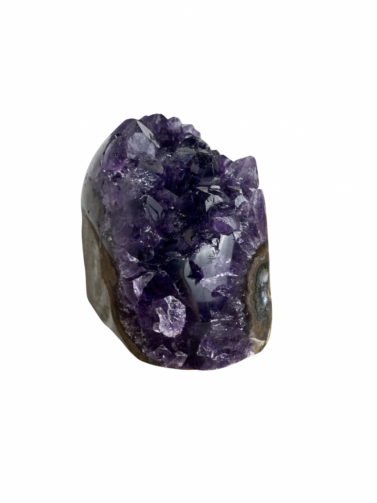 Galaxy Amethyst on stand