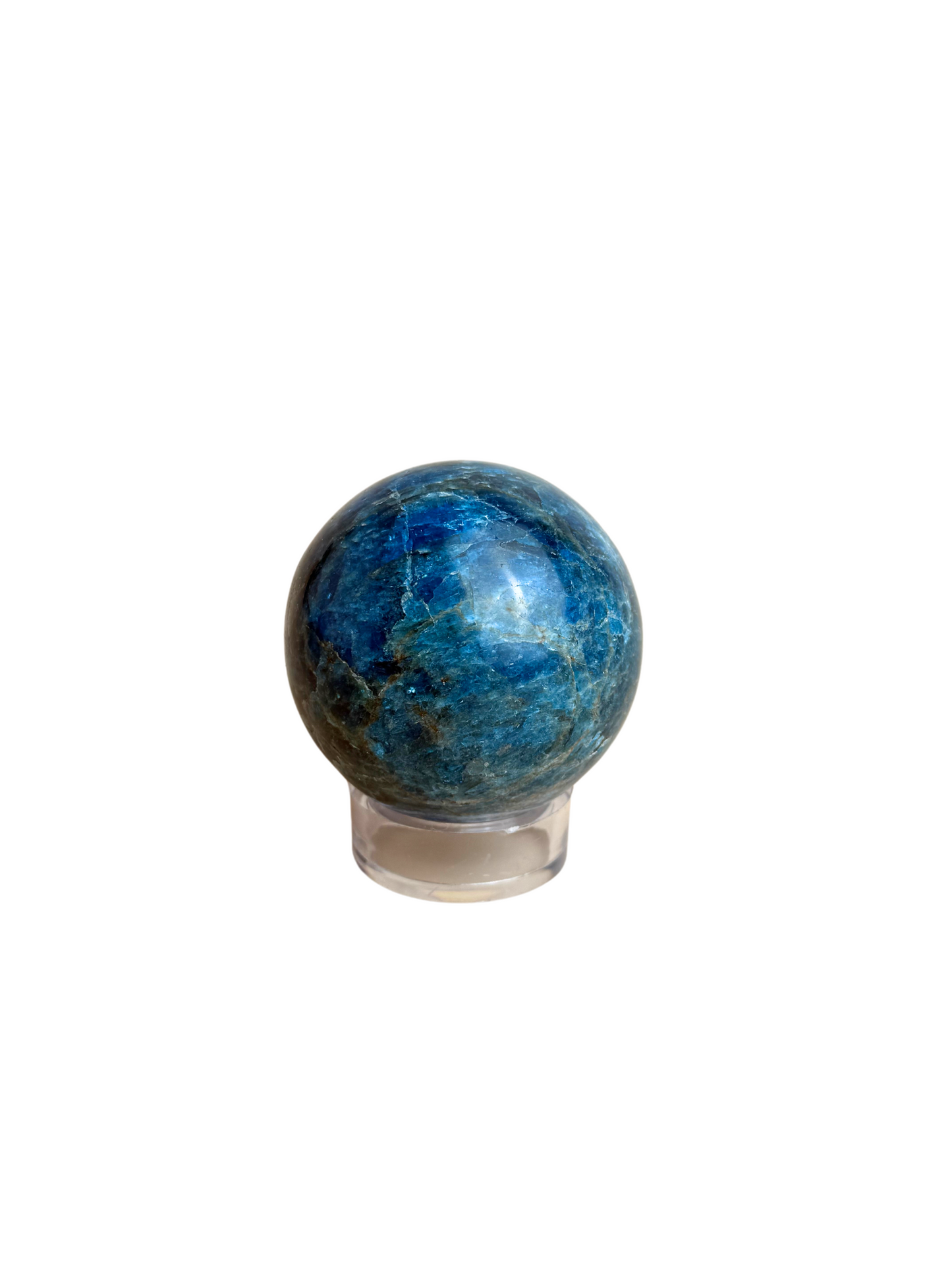Blue Apatite ball