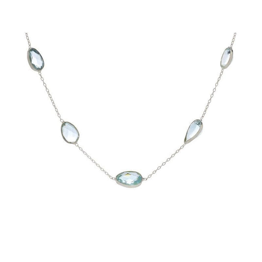 Indy necklace + Aventurine pendant split beads