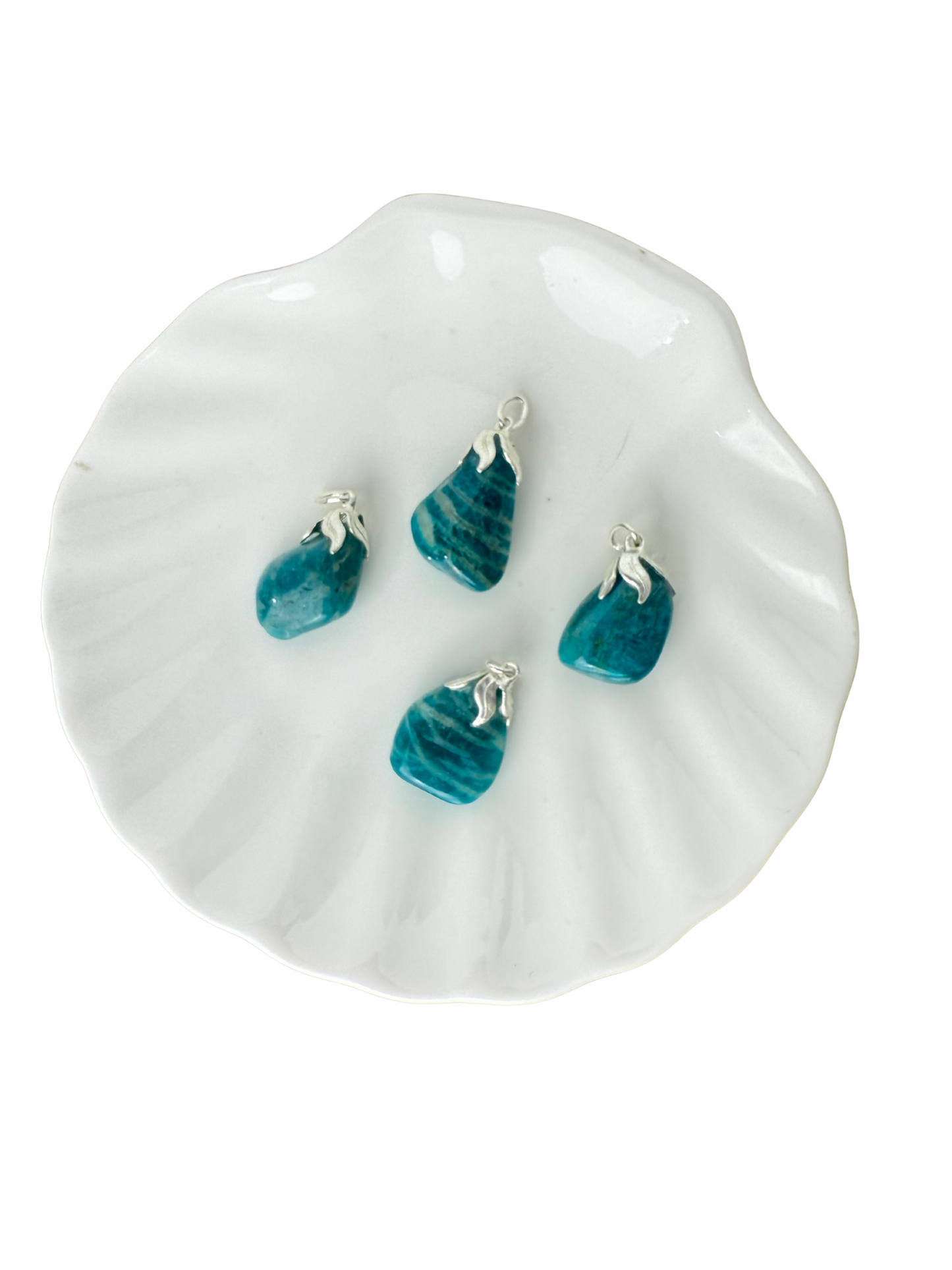 Olivia tumbled stone pendant Amazonite