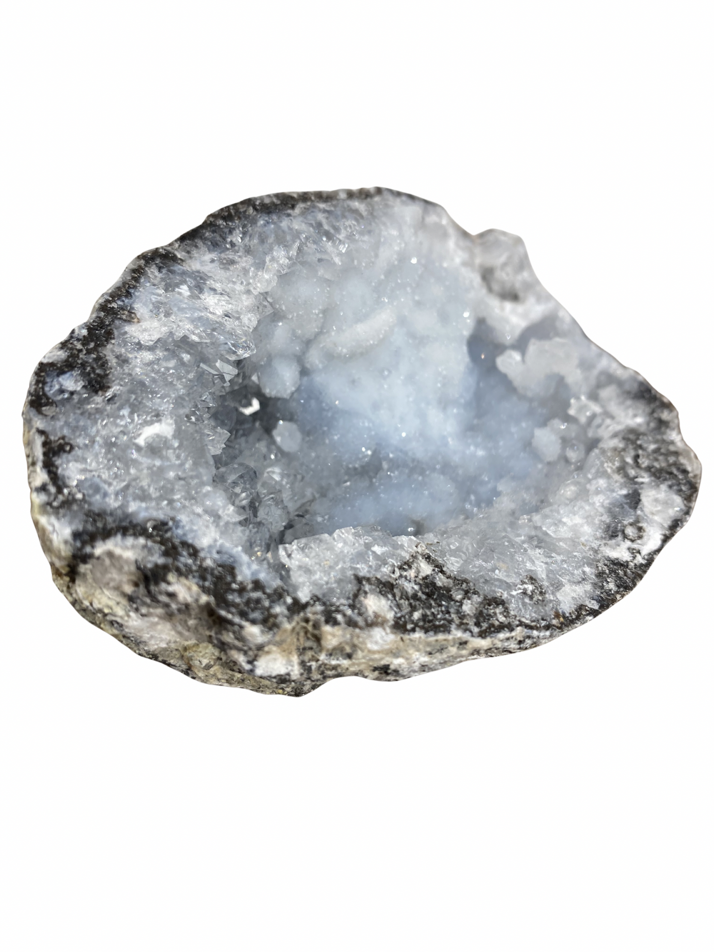 Blauwe Chalcedoon geode (Mexico) 2