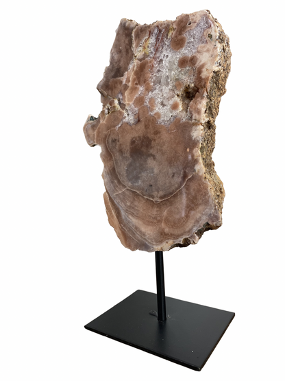 Roze Amethist (Chalcedoon) op standaard 2