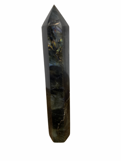 Pink Flower Agate Tower 2