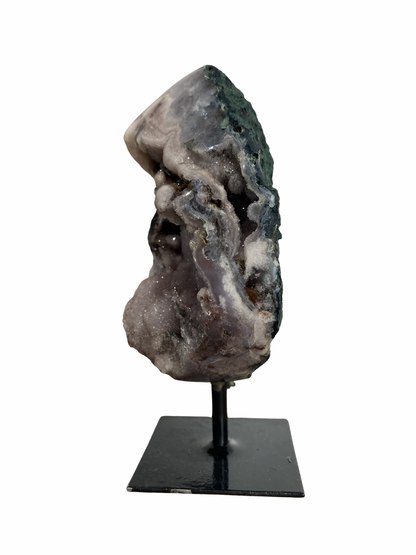 Roze Amethist (Chalcedoon) op standaard