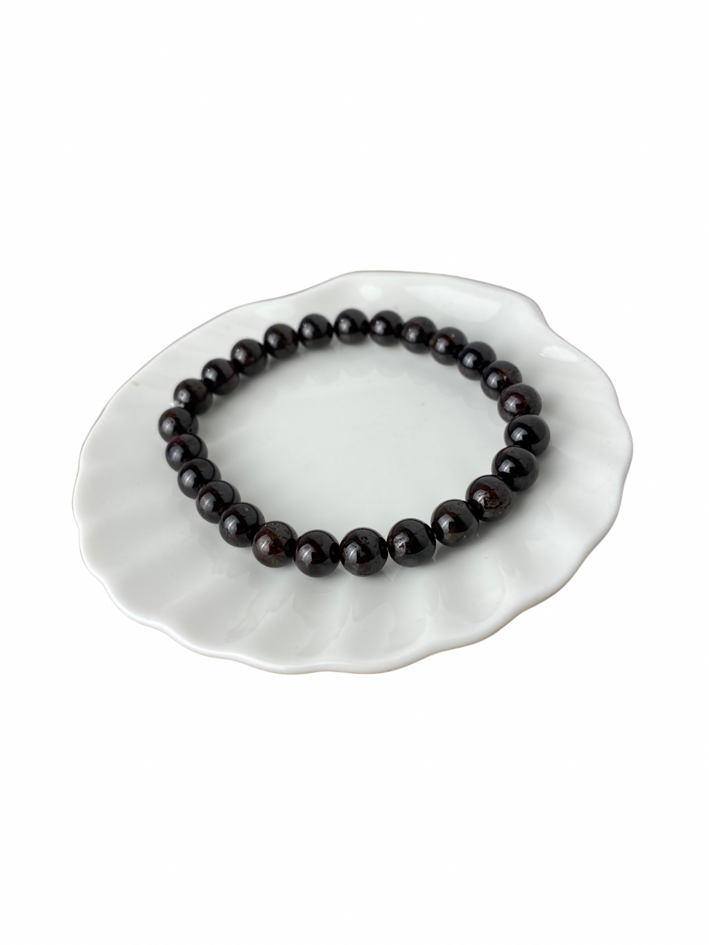 Granaat kogelarmband 8 mm