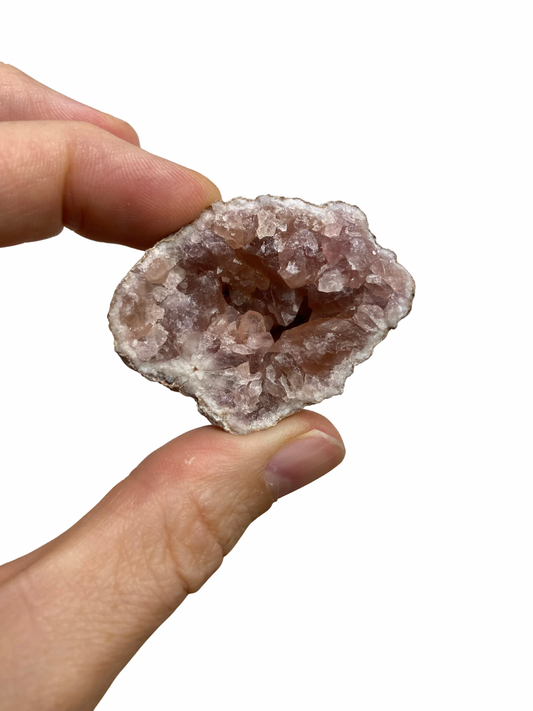 Roze Amethist geode uit Patagonië (Argentinië) 1