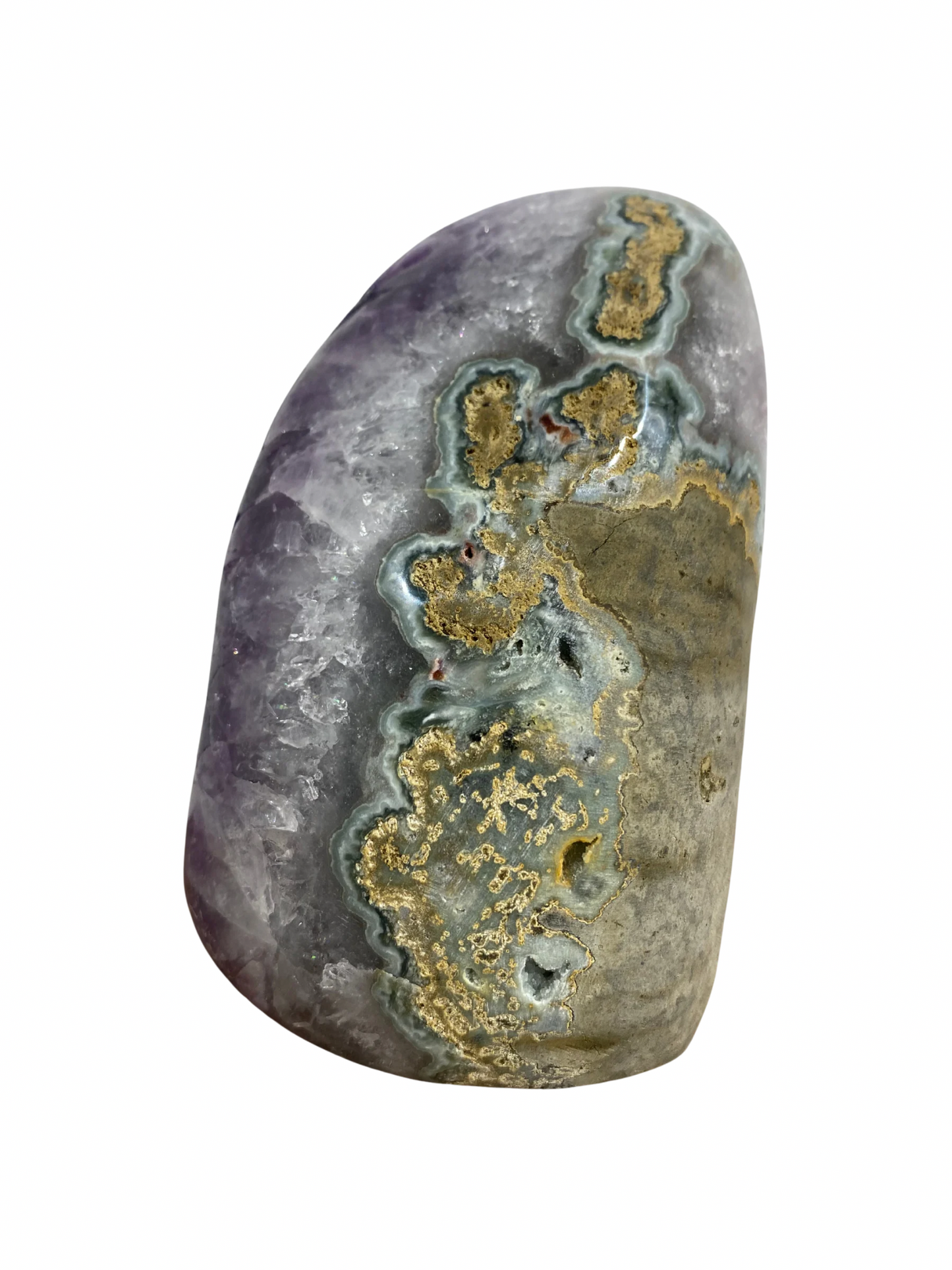 Amethist vlam op standvlak (Uruguay) | 1,7 kg