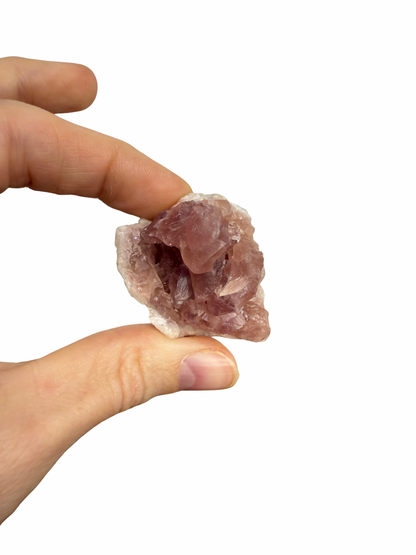 Roze Amethist geode uit Patagonië 3