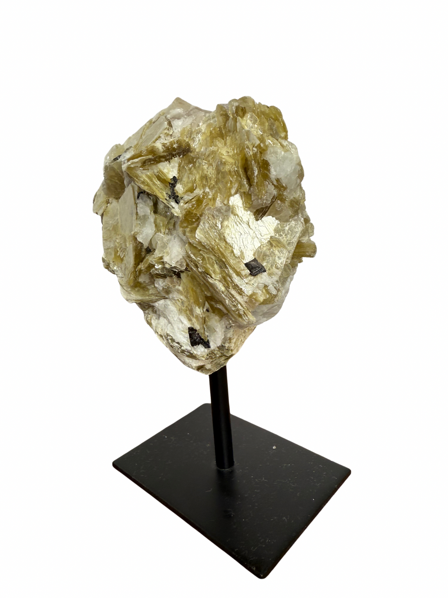 Gouden Mica op standaard