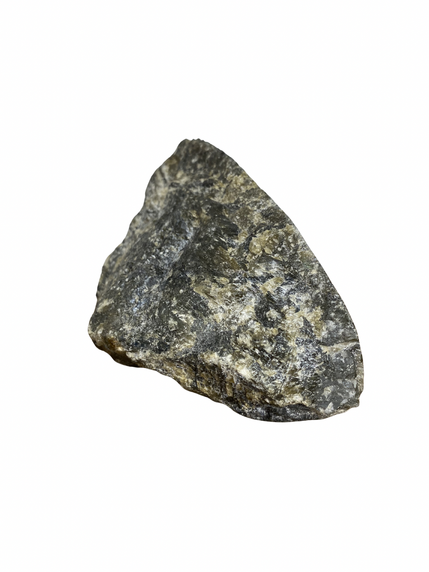 Labradoriet sculptuur half ruw
