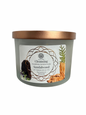 Gemstone scented candle Green Tree: Cleansing - Sandalwood