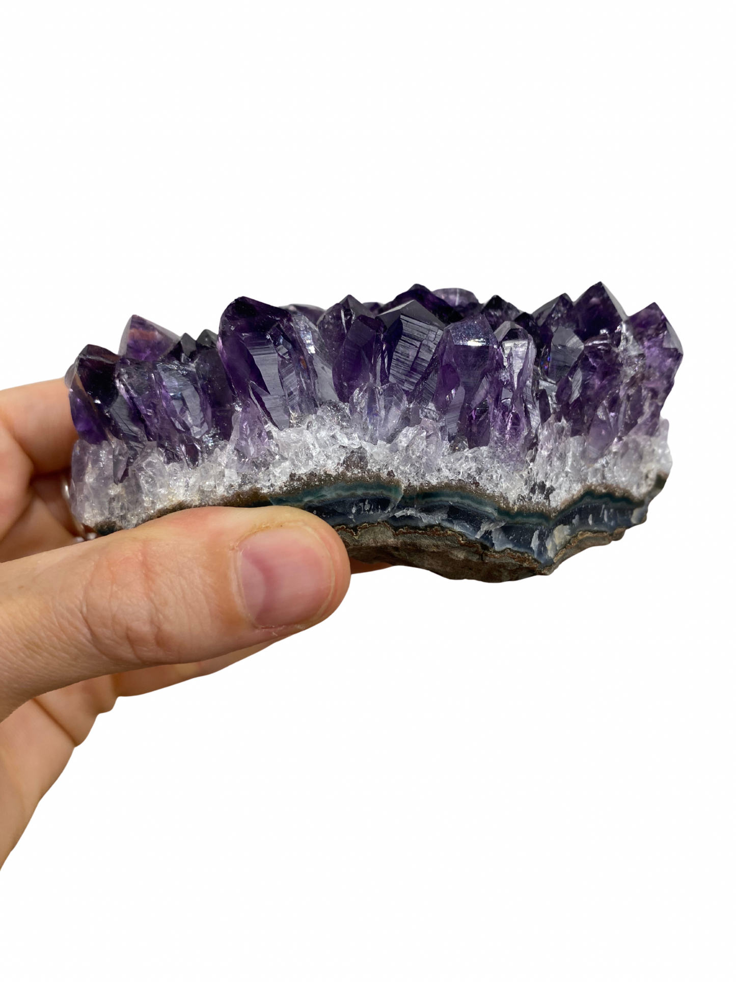 Galaxy Amethyst on stand