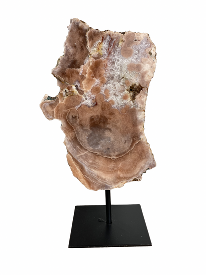 Roze Amethist (Chalcedoon) op standaard 2