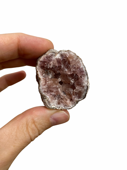 Roze Amethist geode uit Patagonië (Argentinië) 3