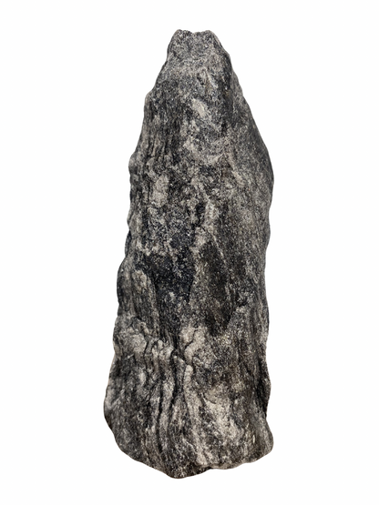 Zwarte Mica (Biotiet) sculptuur op standvlak