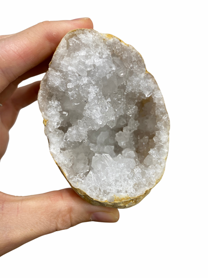 Kwarts geode half 2 (Marokko)