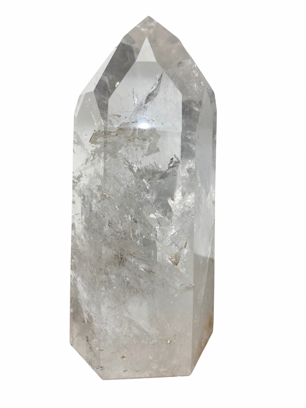 Bergkristal toren AA kwaliteit 2 (Brazilië) | 1,2 kg