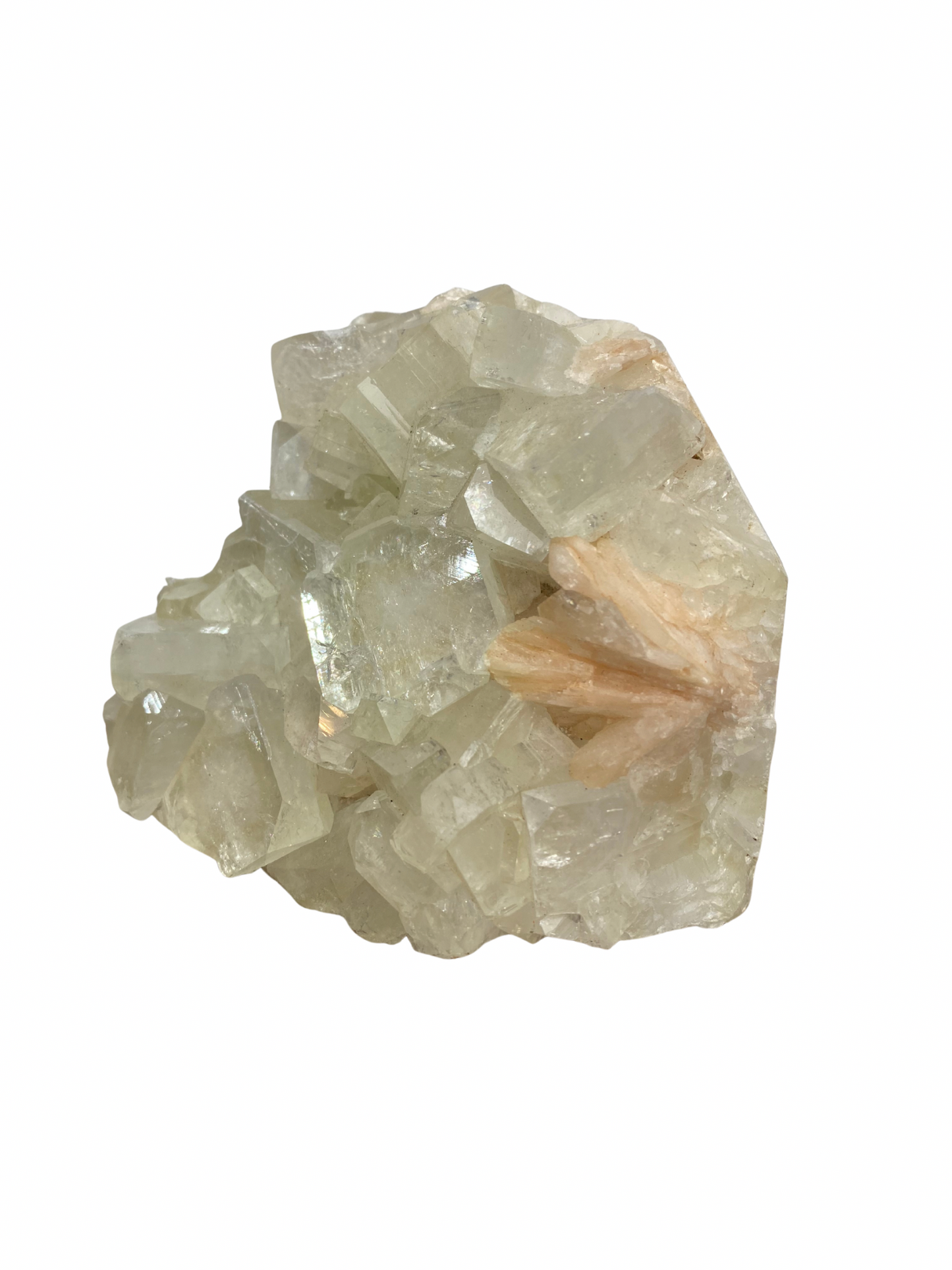 Apofyliet met Stilbiet cluster