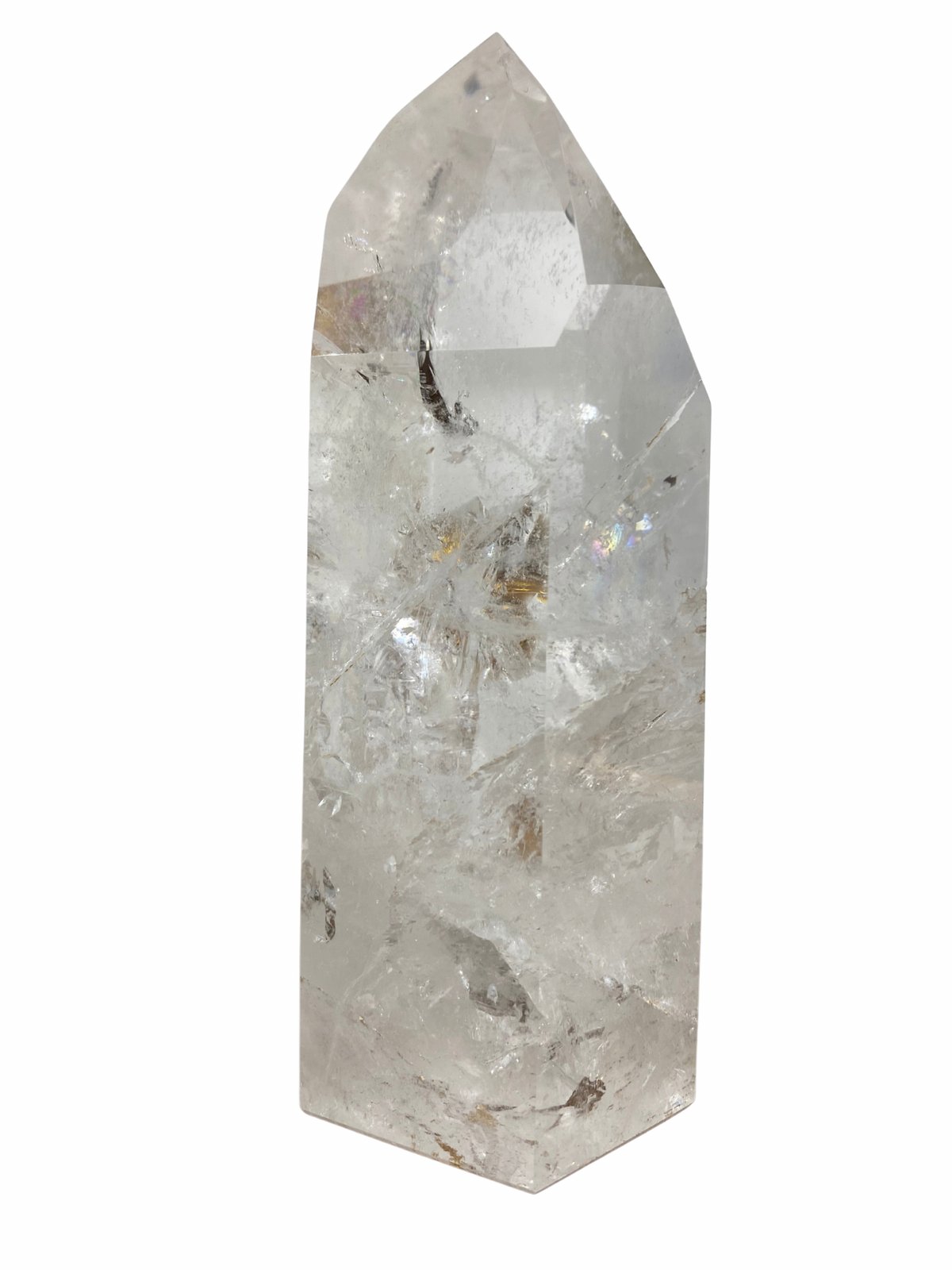 Bergkristal toren AA kwaliteit 2 (Brazilië) | 1,2 kg