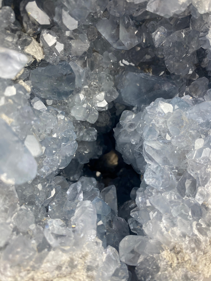 Celestien geode XL (Madagascar) | 9,5 kg