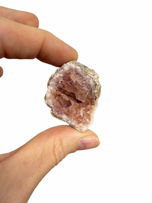 Roze Amethist geode uit Patagonië 2